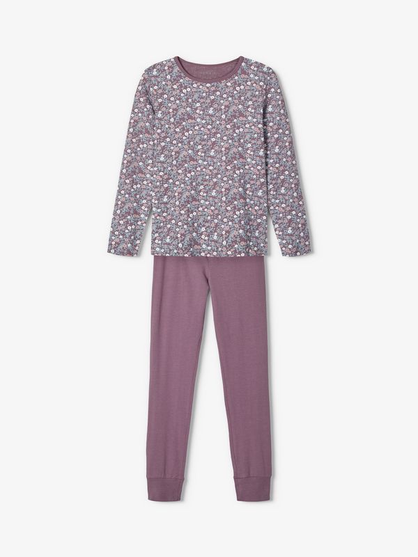 NKFNIGHTSET BLACK PLUM FLOWER NOOS