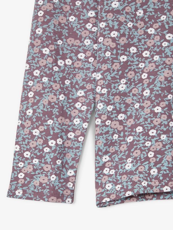 NKFNIGHTSET BLACK PLUM FLOWER NOOS