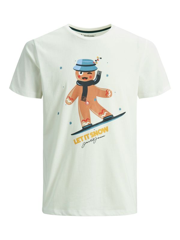 JORLETITSNOW TEE SS CREW NECK XMAS