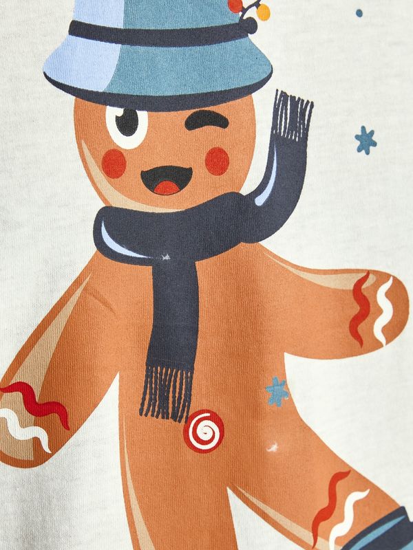 JORLETITSNOW TEE SS CREW NECK XMAS