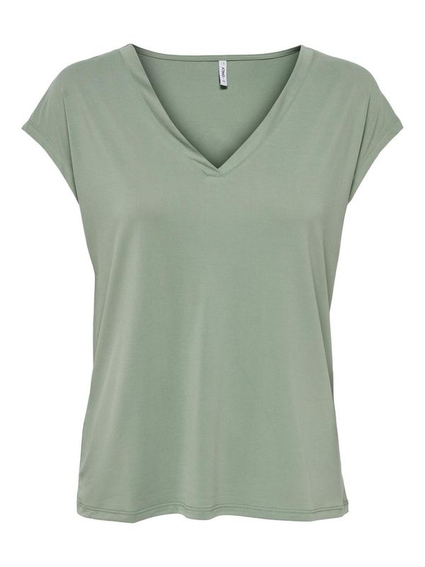 ONLFREE LIFE S/S MOD.V-NECK TOP JRS NOOS
