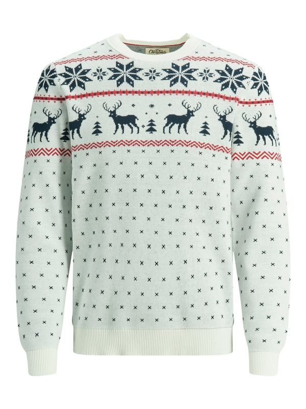 JORSNOWFLAKE KNIT CREW NECK