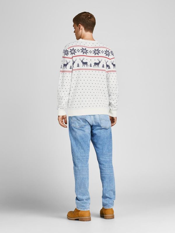 JORSNOWFLAKE KNIT CREW NECK