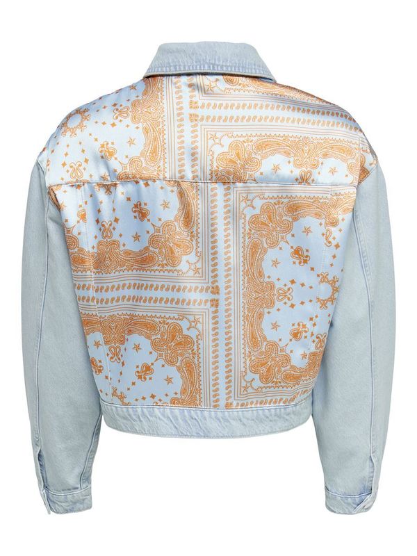 ONLCAMILLE LS PATCH DNM JACKET CRO