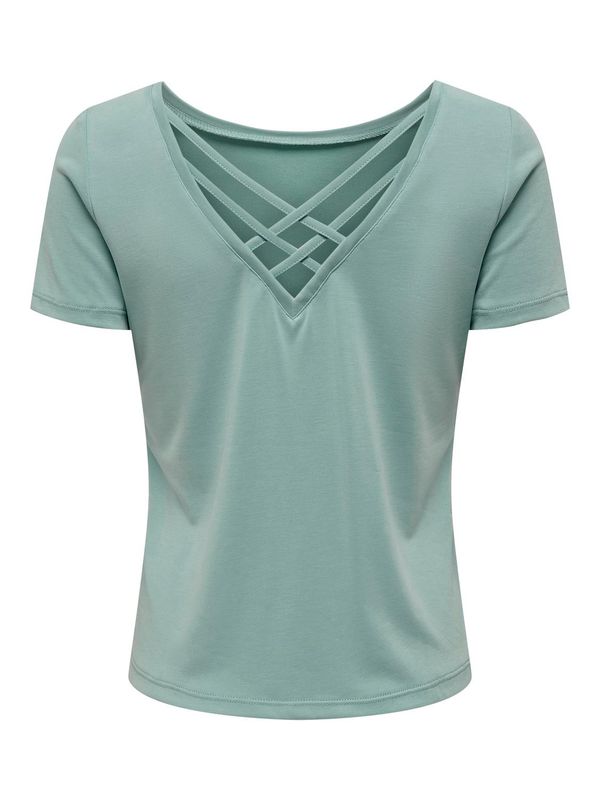 Free Cross Back Print Top