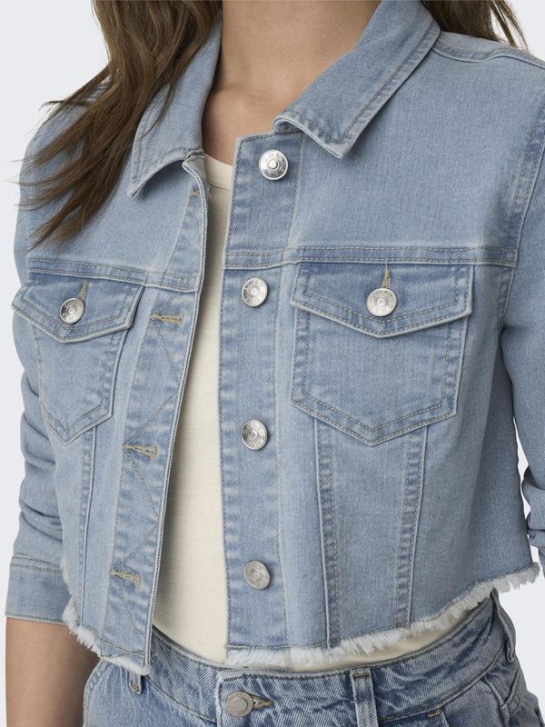 Wonder Cropped Denim Jacket