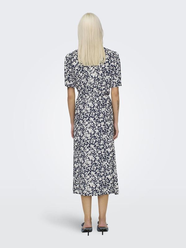 ONLHALIA LIFE S/S MIDI DRESS WVN NOOS