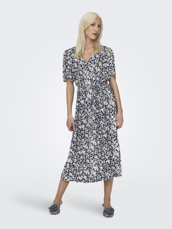 ONLHALIA LIFE S/S MIDI DRESS WVN NOOS