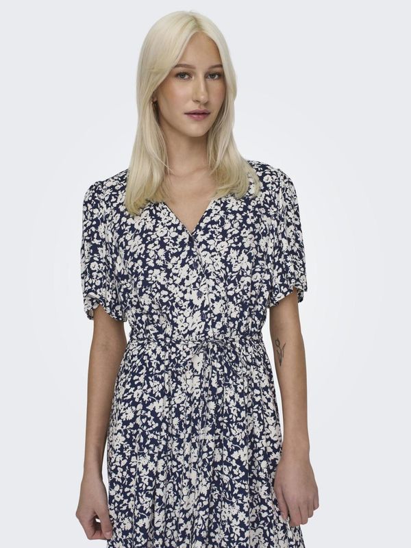 ONLHALIA LIFE S/S MIDI DRESS WVN NOOS