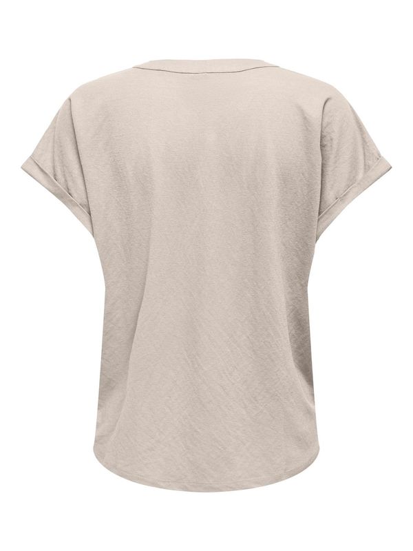 ONLJANY S/S V-NECK TOP JRS