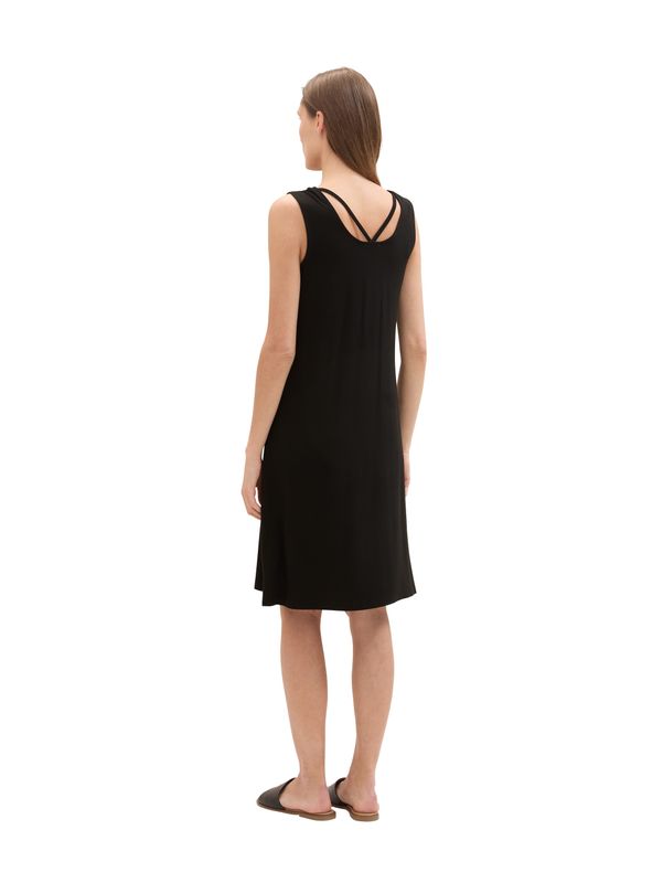 Jerseykleid mit Rückendetail