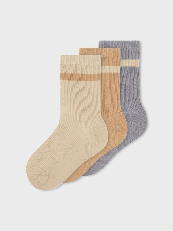 NMMELOVE 3 PACK SOCK STRIPE LIL