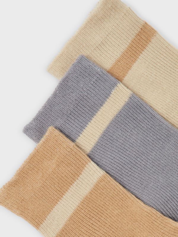 NMMELOVE 3 PACK SOCK STRIPE LIL