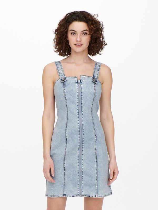 ONLATLAS SL DNM ZIP DRESS QYT