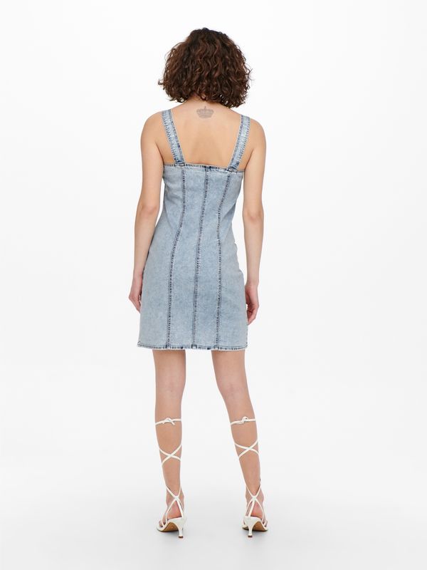 ONLATLAS SL DNM ZIP DRESS QYT