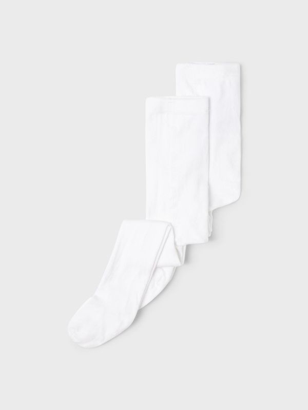 NMNPANTYHOSE 2P BRIGHT WHITE NOOS