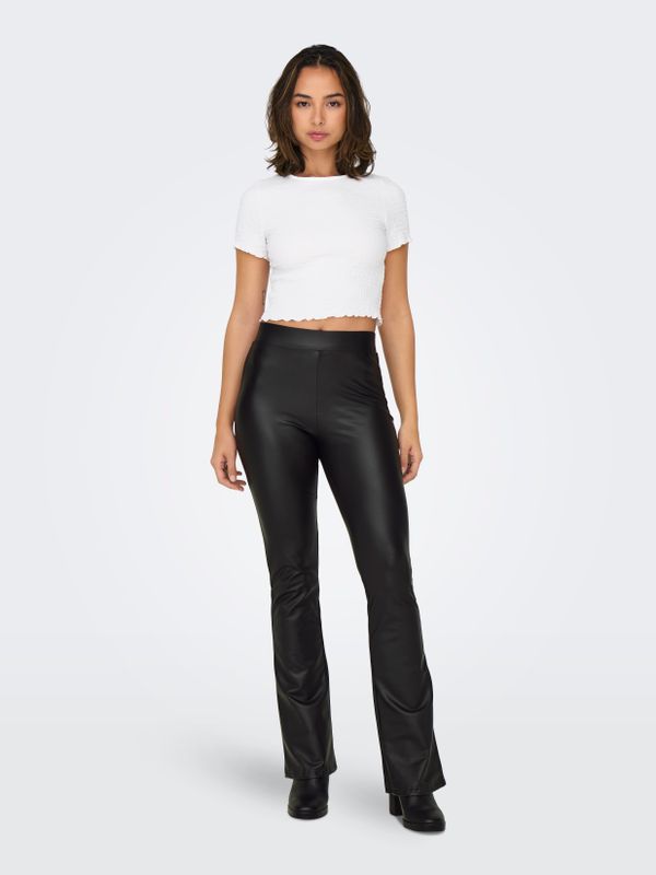 ONLCOOL COATED FLARED PANT JRS