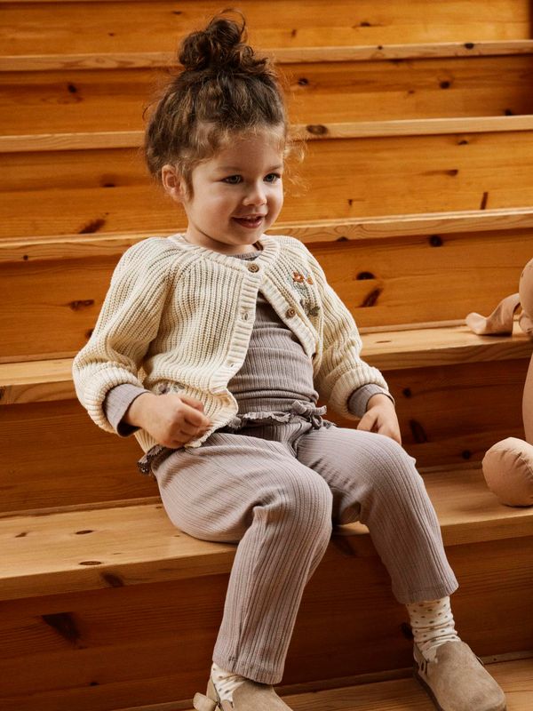 NMFEMLEN EMB LS KNIT CARD LIL