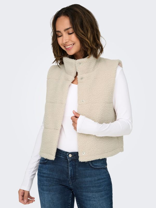 ONLSANDRA TEDDY WAISTCOAT LIFE OTW NOOS