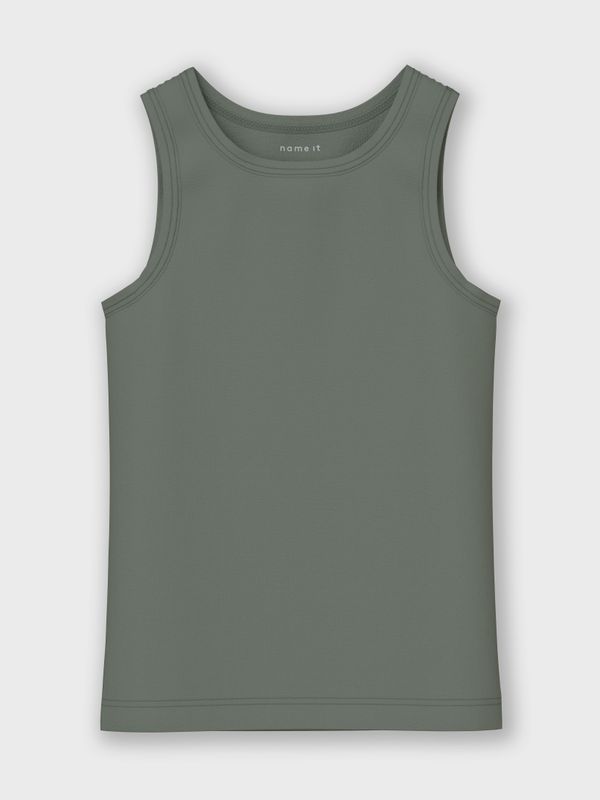 NMMTANK TOP 2P AGAVE GREEN DINO NOOS