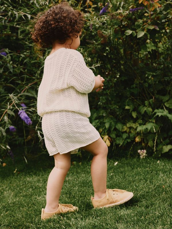 NMFJOHANNA SS LOOSE KNIT LIL