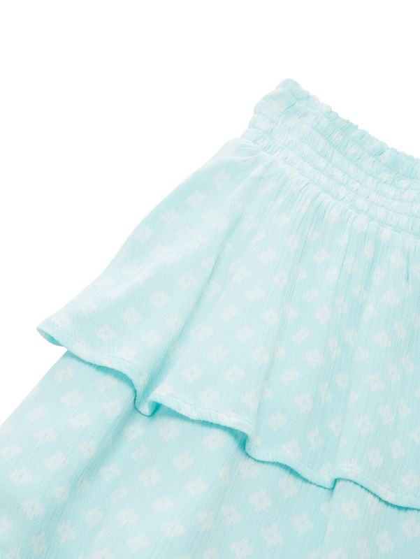 Volant-Minirock mit LENZING(TM) ECOVERO(TM)