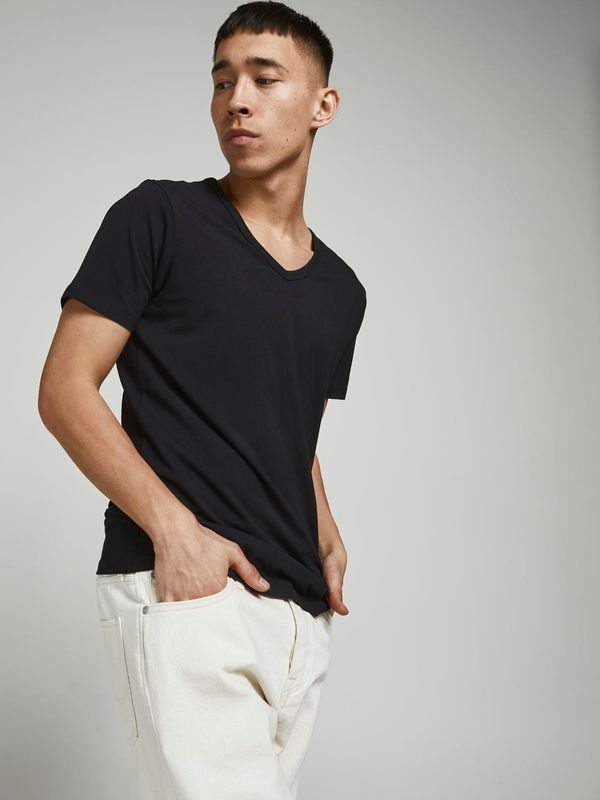 JACBASIC V-NECK TEE SS 2 PACK NOOS