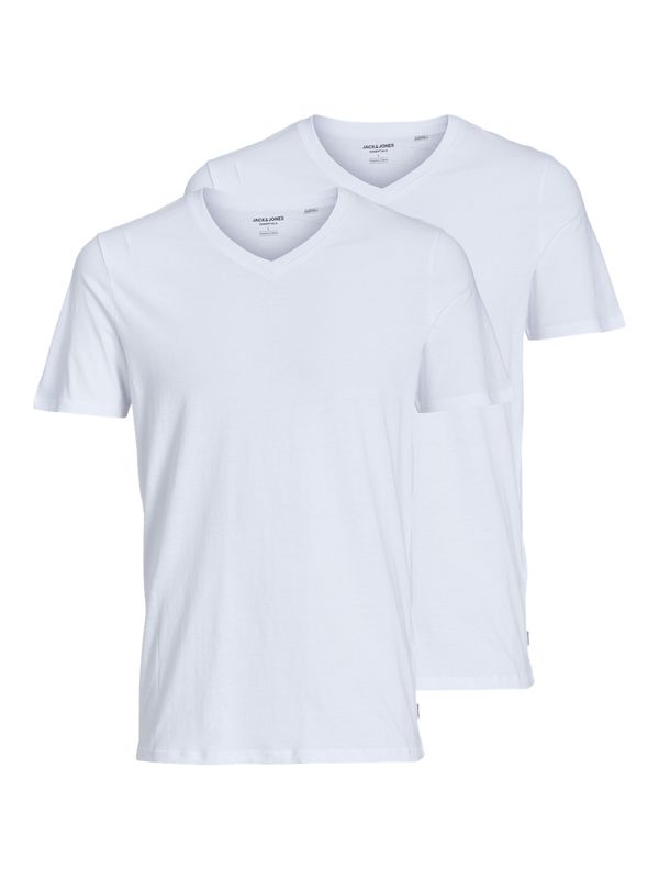 JACBASIC V-NECK TEE SS 2 PACK NOOS