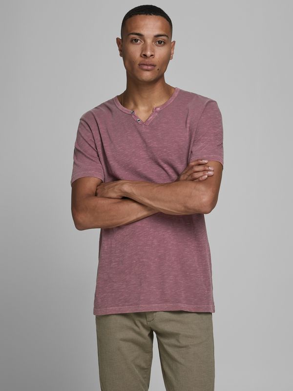 JJESPLIT NECK TEE SS NOOS