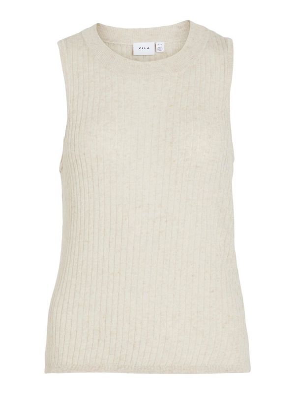 VIDENICE O-NECK S/L RIB KNIT TOP/SU