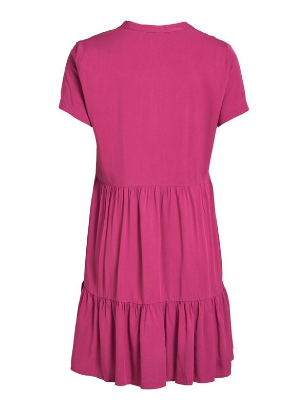 VIMOROSE V-NECK S/S DRESS/SU - FAV