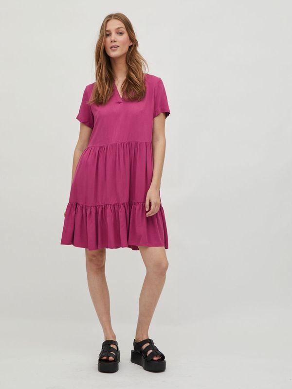 VIMOROSE V-NECK S/S DRESS/SU - FAV