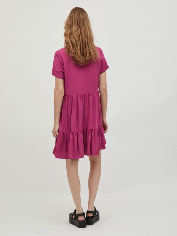 VIMOROSE V-NECK S/S DRESS/SU - FAV