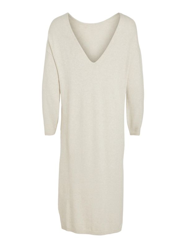 VIRIL REV V-NECK L/S KNIT DRESS/LD