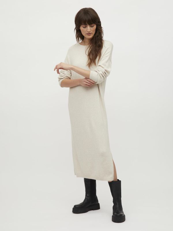 VIRIL REV V-NECK L/S KNIT DRESS/LD
