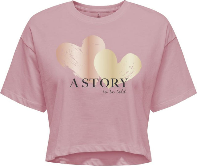 ONLHENNY LIFE S/S BOXY CROP TOP BOX JRS