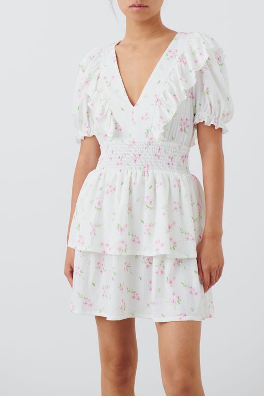 Smock frill dress