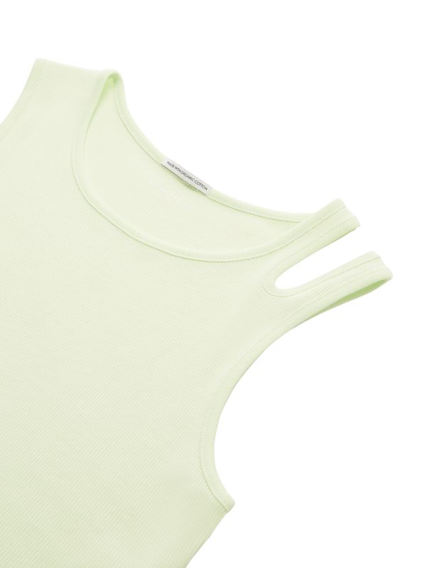 Cropped Top mit Bio-Baumwolle