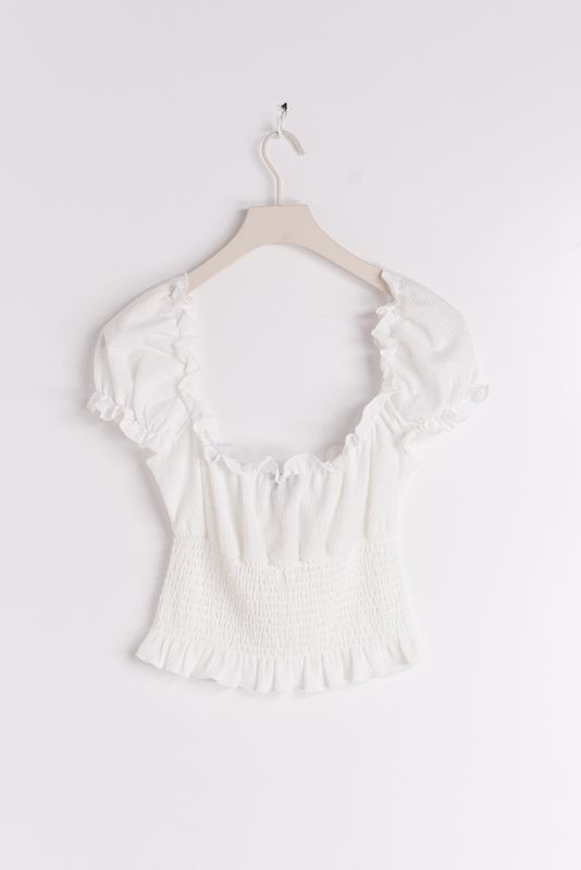 Smock frill top
