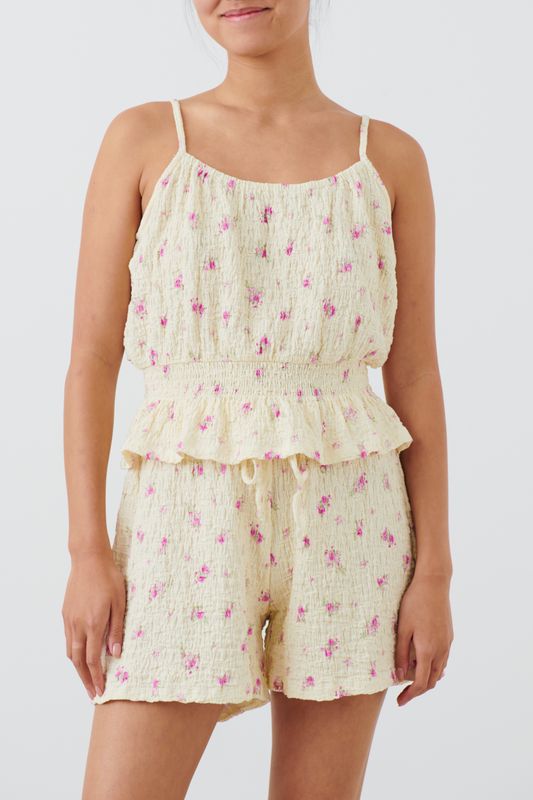 Structure smock Top