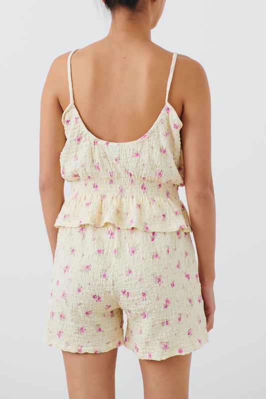 Structure smock Top