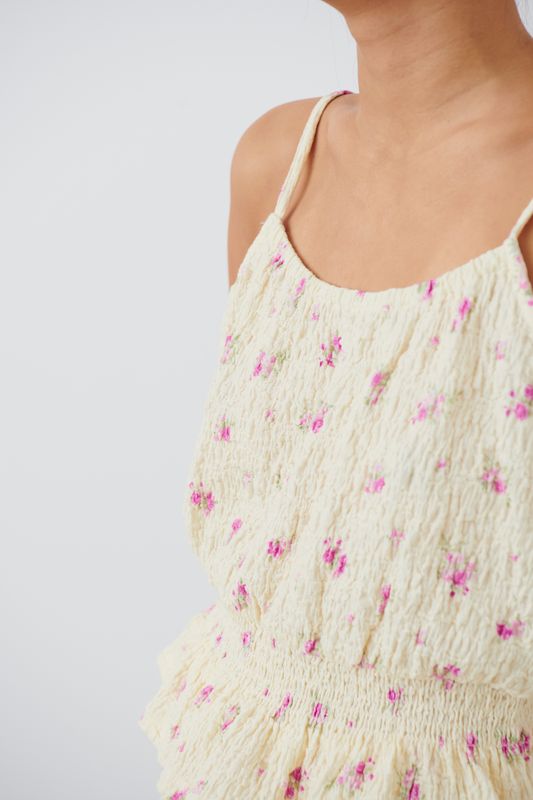 Structure smock Top
