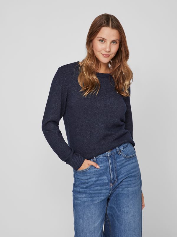 VIRIL O-NECK L/S KNIT TOP - NOOS