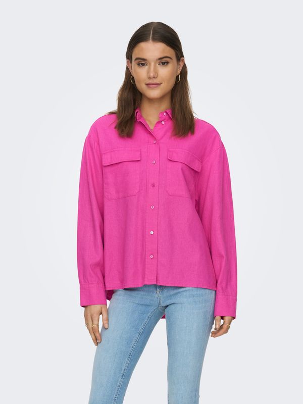 Caro Leinen Bluse