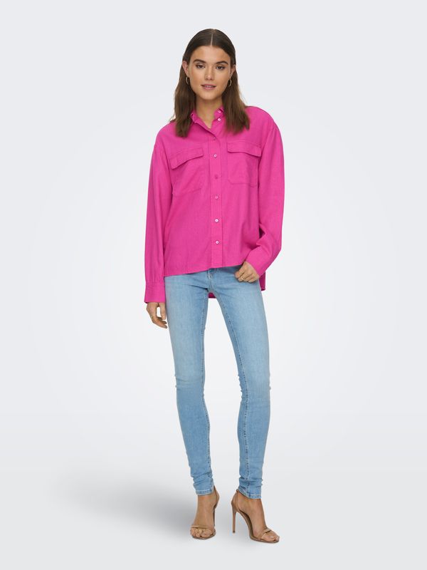 Caro Leinen Bluse