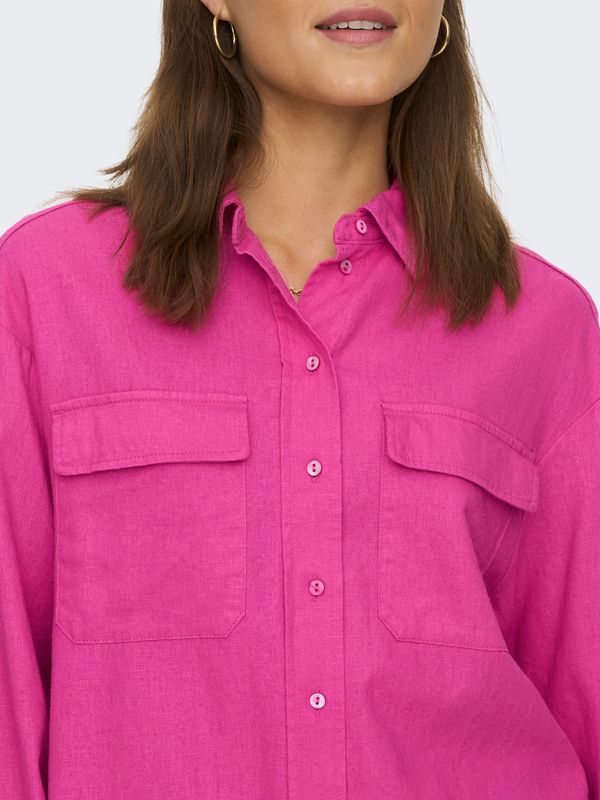 Caro Leinen Bluse
