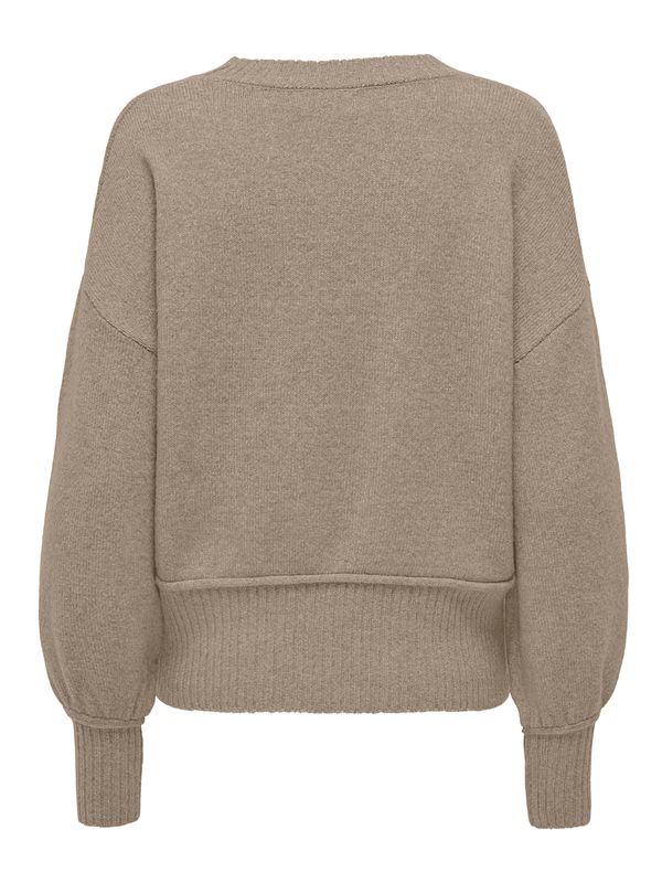 ONLHAZEL LS O-NECK BF KNT
