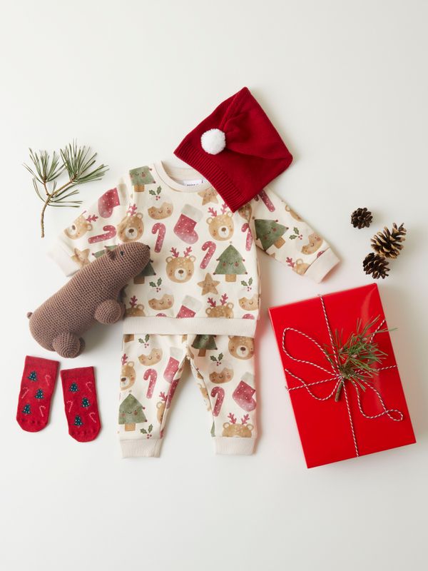 NBNRAHUS SWEAT PANT BRU