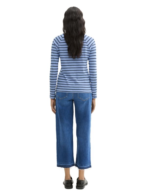 Cropped Culotte Jeans