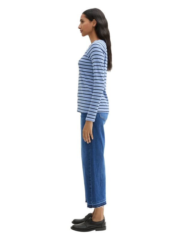 Cropped Culotte Jeans